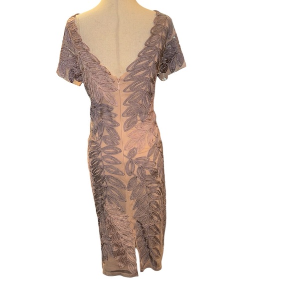 JS Collections Embroidered Cocktail Dress - Picture 4 of 4